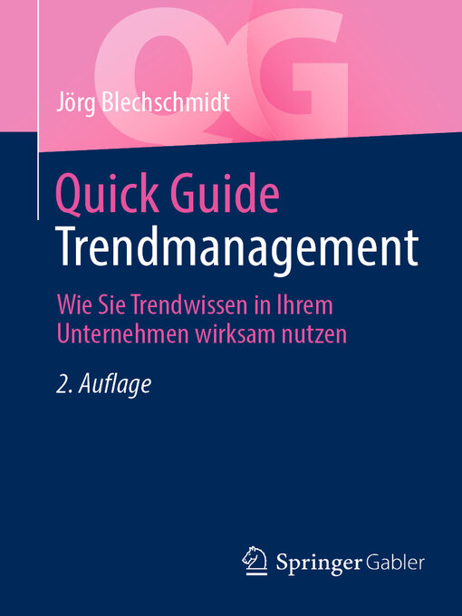 Title details for Quick Guide Trendmanagement by Jörg Blechschmidt - Available